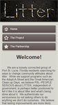 Mobile Screenshot of peopleseriousaboutlitter.com